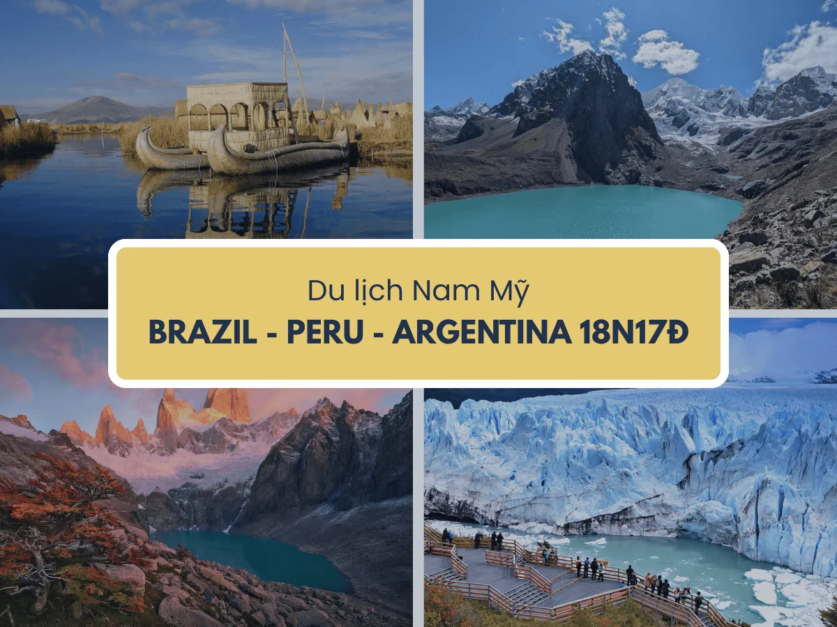 TOUR NAM MỸ 18N17Đ