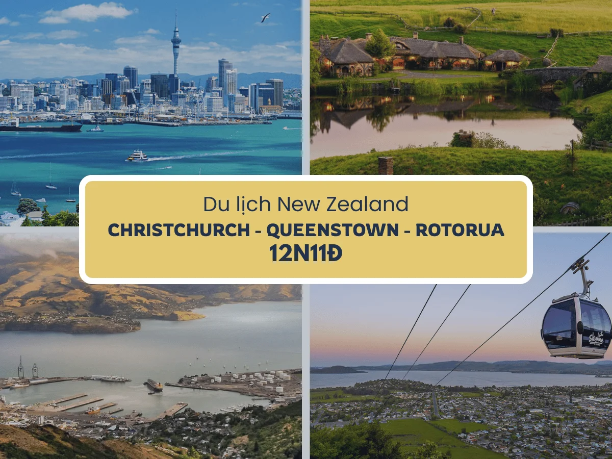 TOUR NEW ZEALAND 12N11Đ